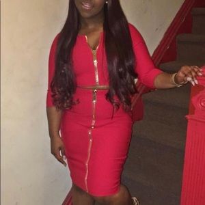 House Of CB Red 2 Pieces